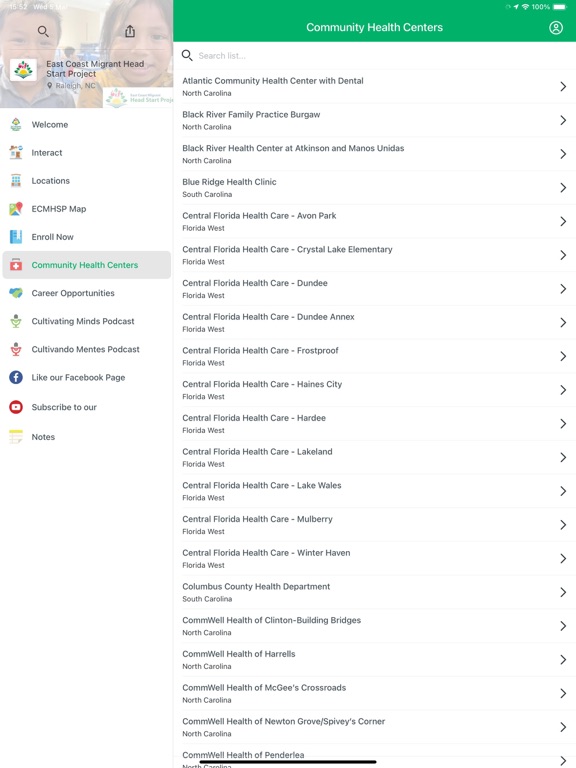 East Coast Migrant Head Start app screenshot 2