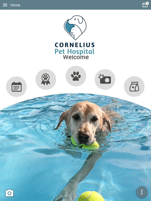 Cornelius Pet Hospital iPad screenshot 1 - Business app