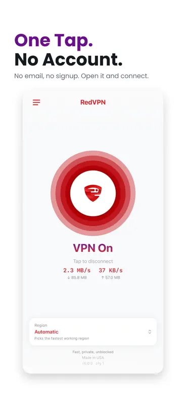 VPN RedVPN Super Master Proxy screenshot 1 of 7