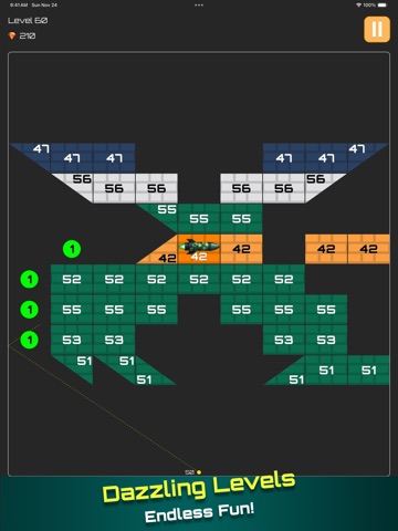Super Ball - Brick Crusher iPad screenshot