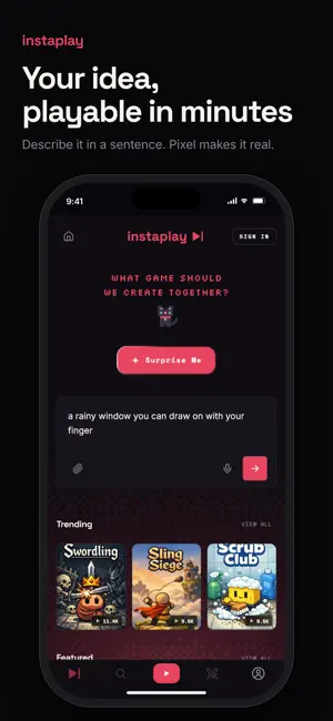 Instaplay: Make and Play screenshot 1