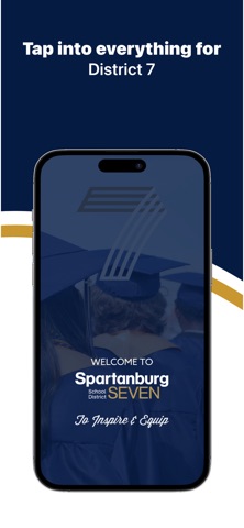 Spartanburg School District 7 iPhone screenshot