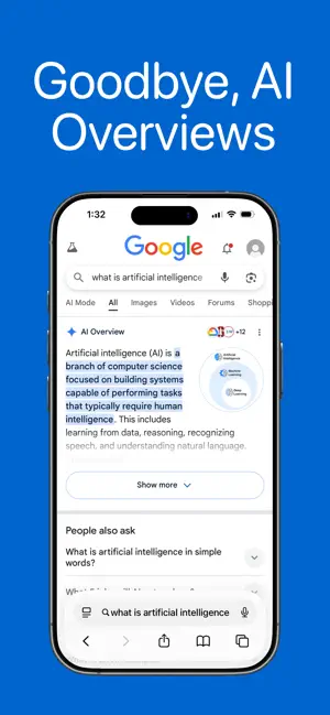 AI Blocker for Google screenshot 1