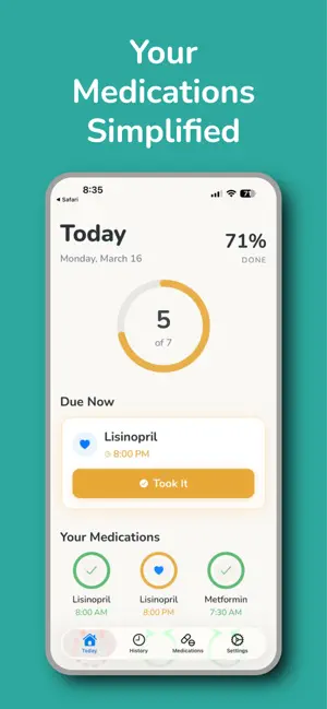 Medly - Medication Reminder screenshot 1