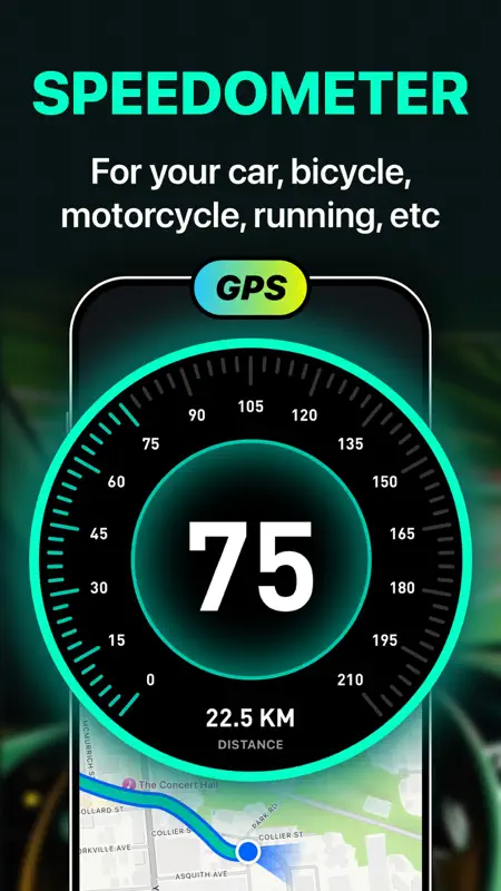Speedometer: GPS Navigation screenshot 1 of 10