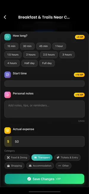 Tourific: AI Road Trip Planner screenshot 4