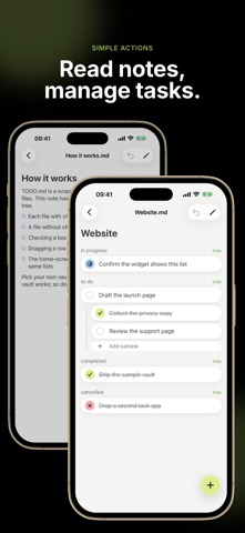 TODO.md - Markdown Task List Screenshot 4 of 7