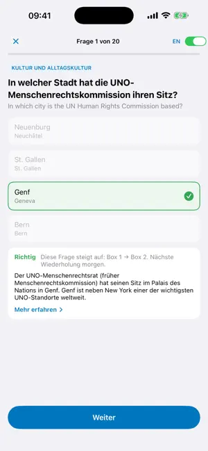 Einbürgerung ZH screenshot 2