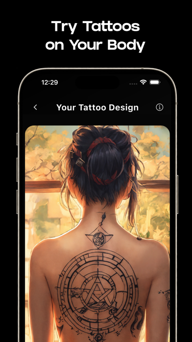 Inkify - AI Tattoo Designer Screenshot