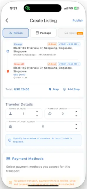 WayLink App screenshot 1