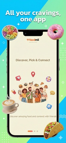 FeedMii - Yummy Food Picker iPhone screenshot