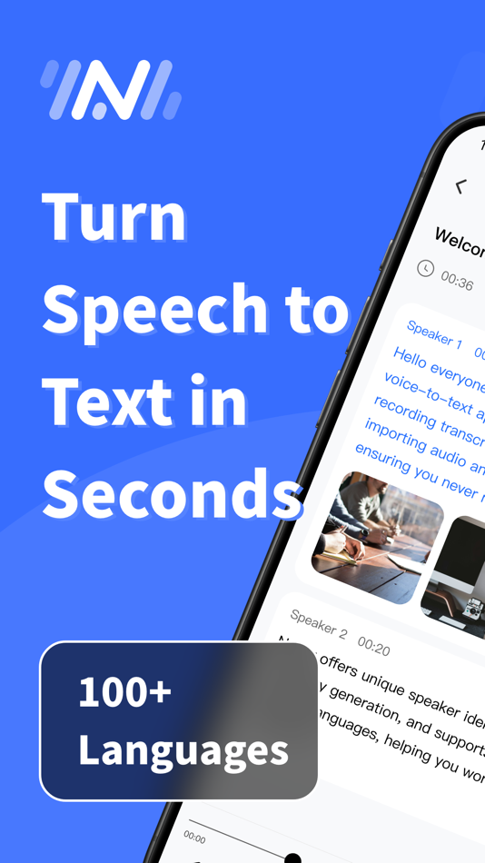 #1. Noker Transcribe Voice to Text (macOS) 由: Happy Bees Limited