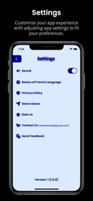 Learn French: Verb Forms screenshot