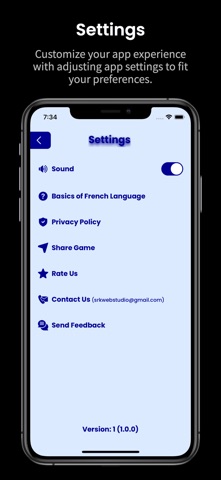 Learn French: Verb Forms Screenshot 9 of 10