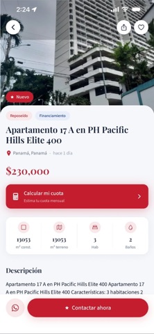 Bienes Reposeídos Panamá screenshot