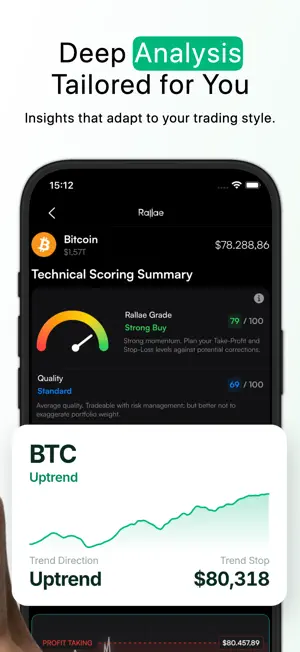 Rallae: Crypto Analysis & AI screenshot 3