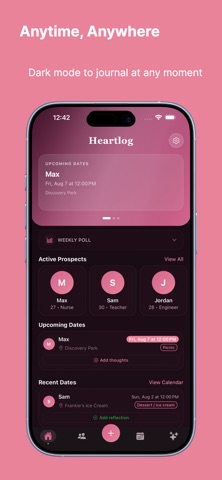 Heartlog - Dating Journal Screenshot 6 of 7