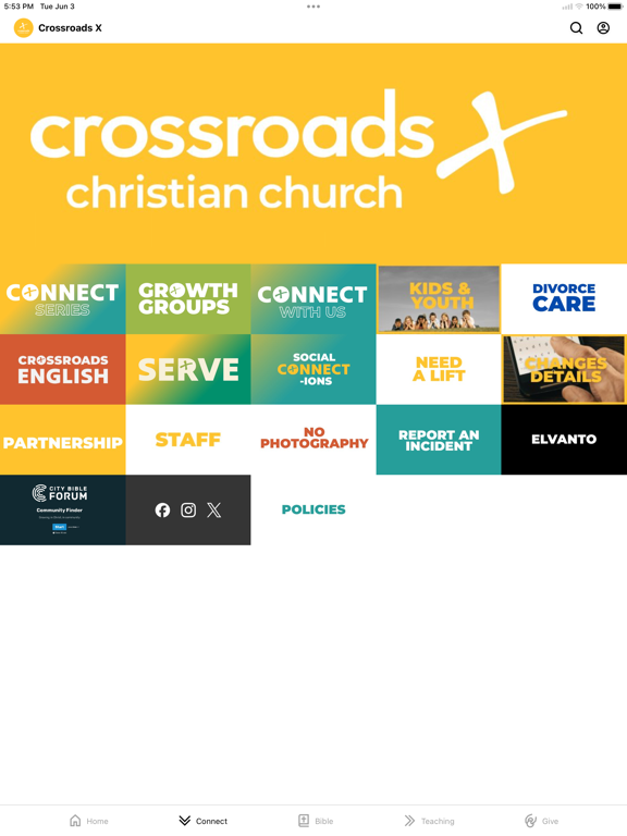 Screenshot #5 pour Crossroads Christian ChurchCBR