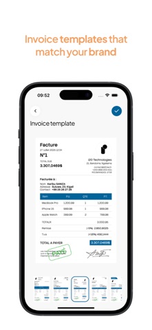 Faktir : Invoicing tool Screenshot 2 of 6