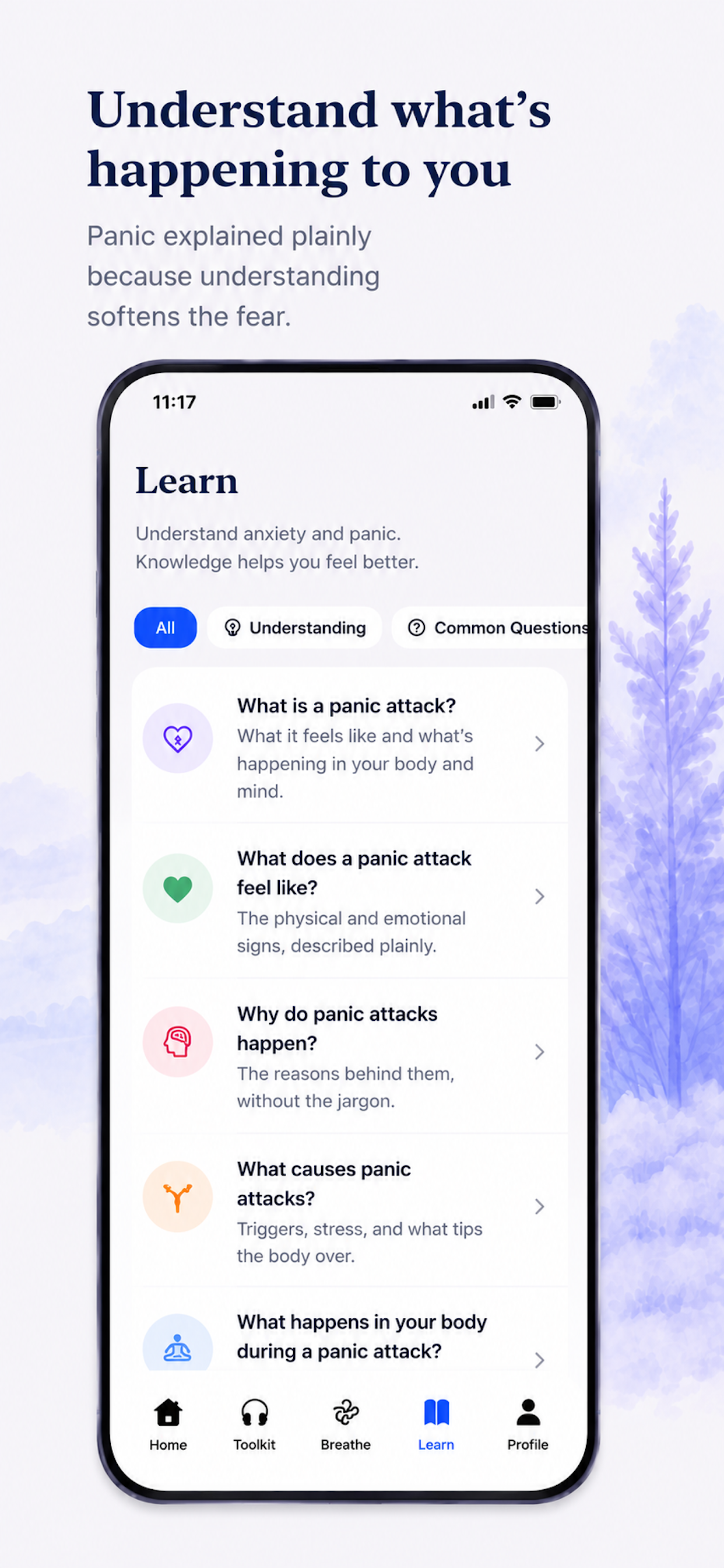 Panic Relief: Anxiety & Calm screenshot 6