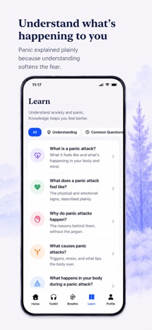 Panic Relief: Anxiety & Calm Screenshot 5 of 7