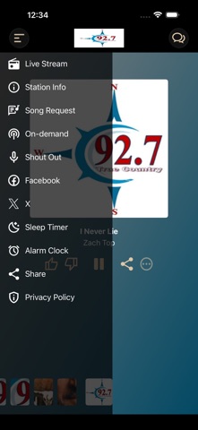 True Country Radio iPhone screenshot