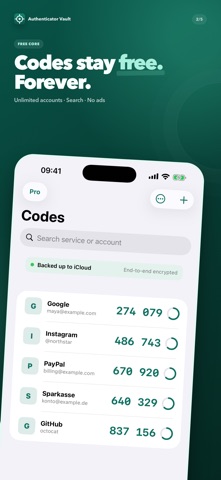 Authenticator Vault Screenshot 2 of 5