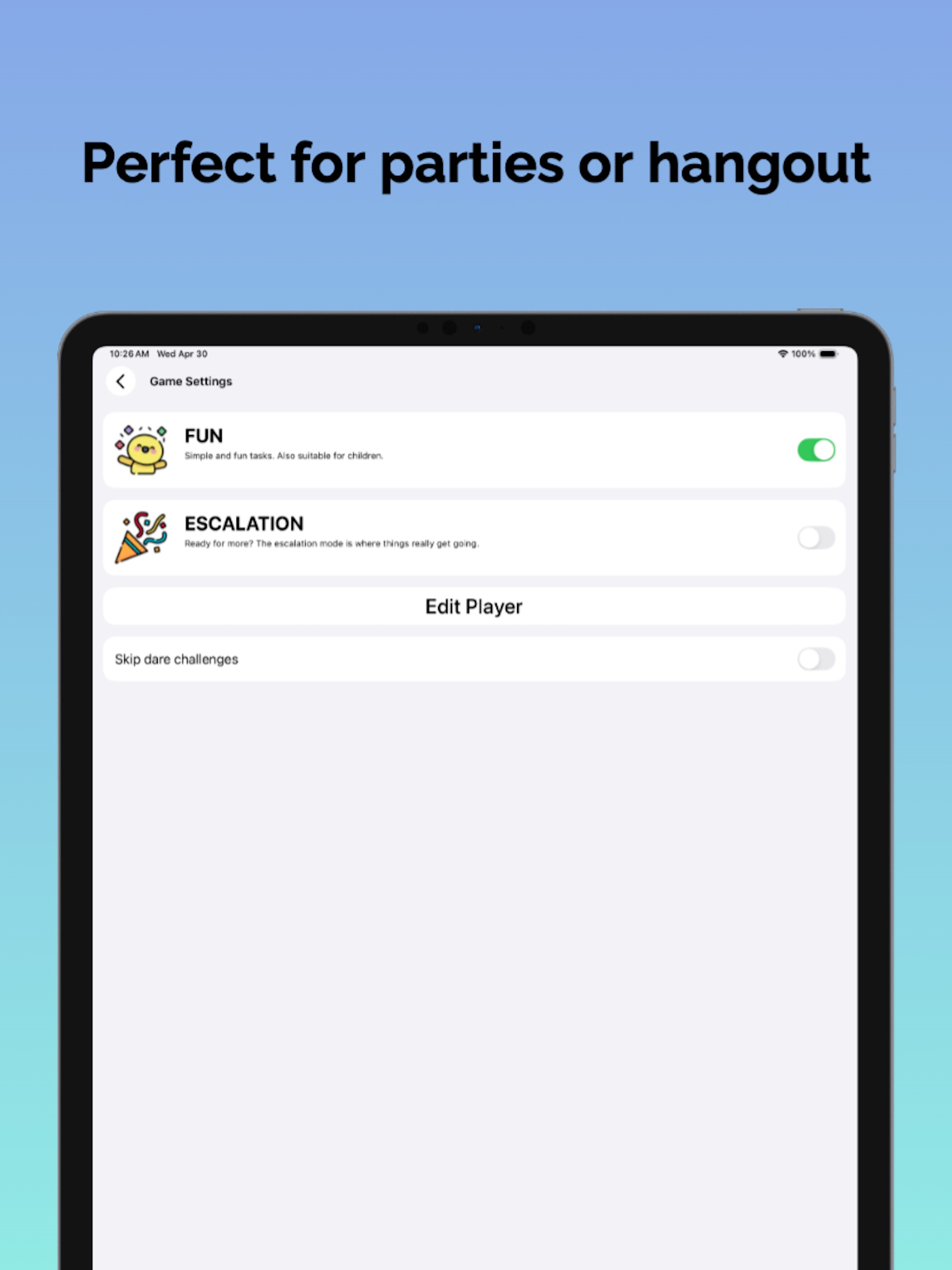 Spin Game - Random Task