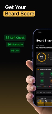 BeardSnap: AI Beard Analyzer iPhone screenshot