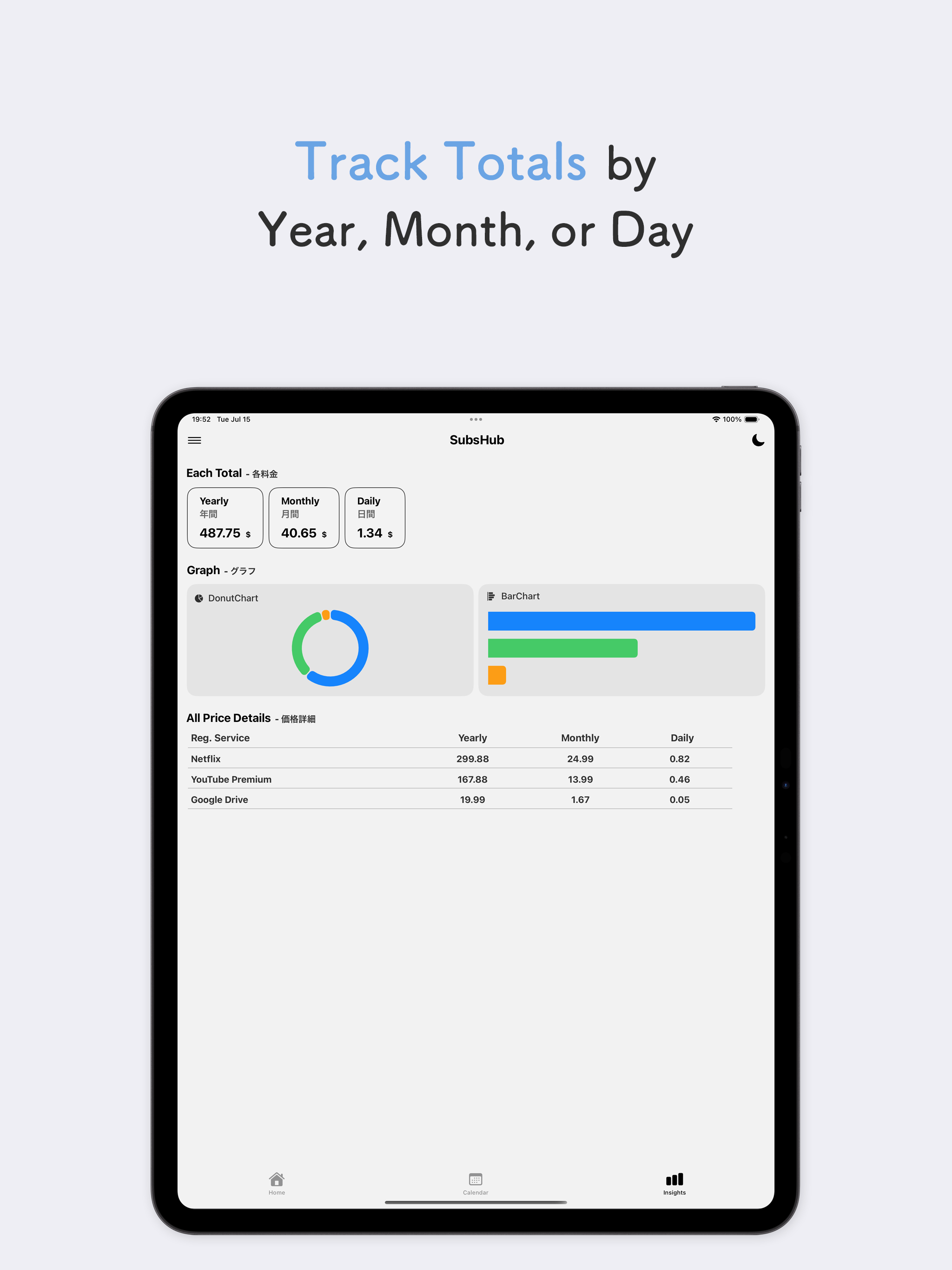 SubsHub - Manage Subscriptions