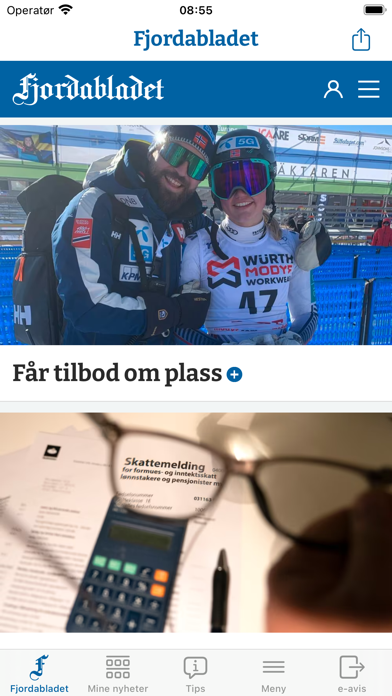 Fjordabladet Screenshot