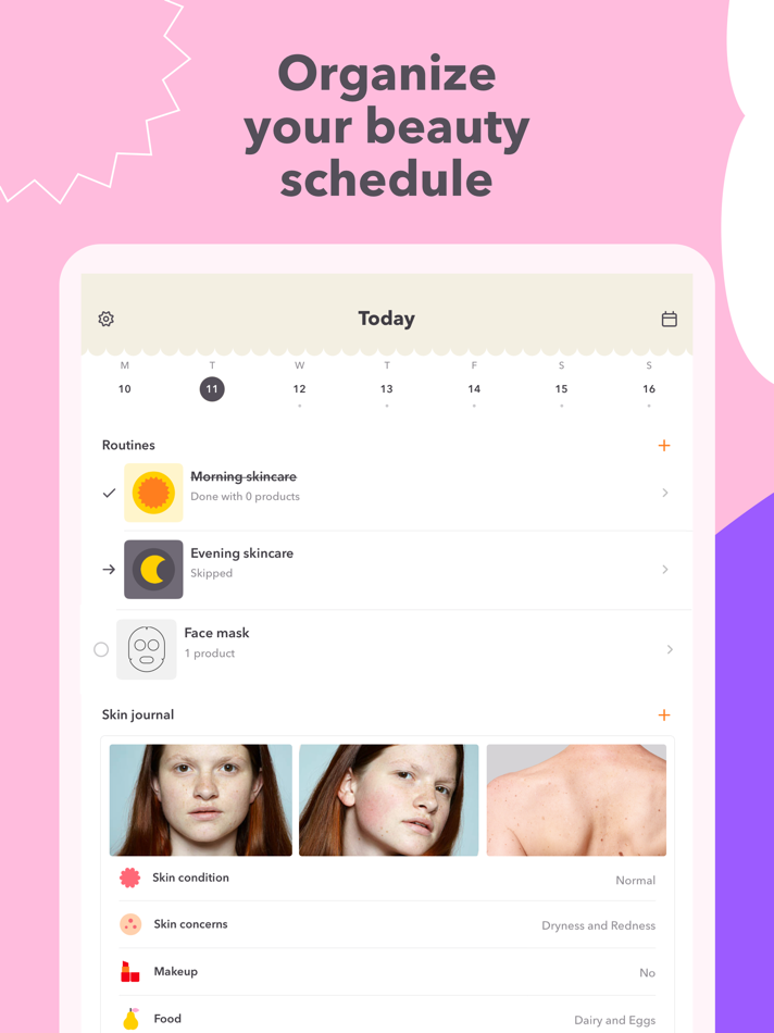 #1. Skincare Routine: BasicBeauty (iOS) โดย: Yaroslav Voloshyn