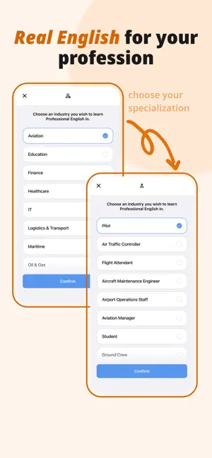 PeakTalk: Job-specific English screenshot 2