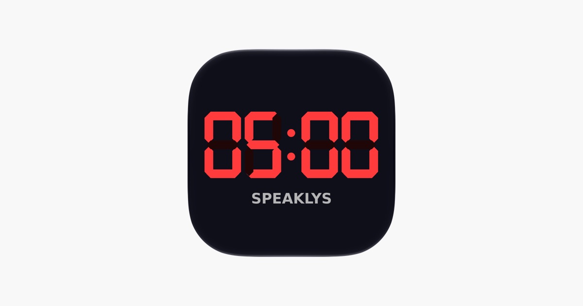 ‎Speaklys: Presentation Clock App - App Store