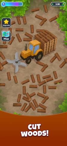 Lumber Empire - Wood Harvest iPhone screenshot