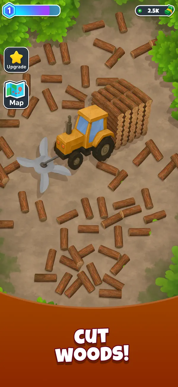 Screenshot #1 pour Lumber Empire - Wood Harvest