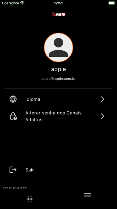WD TV iPhone screenshot