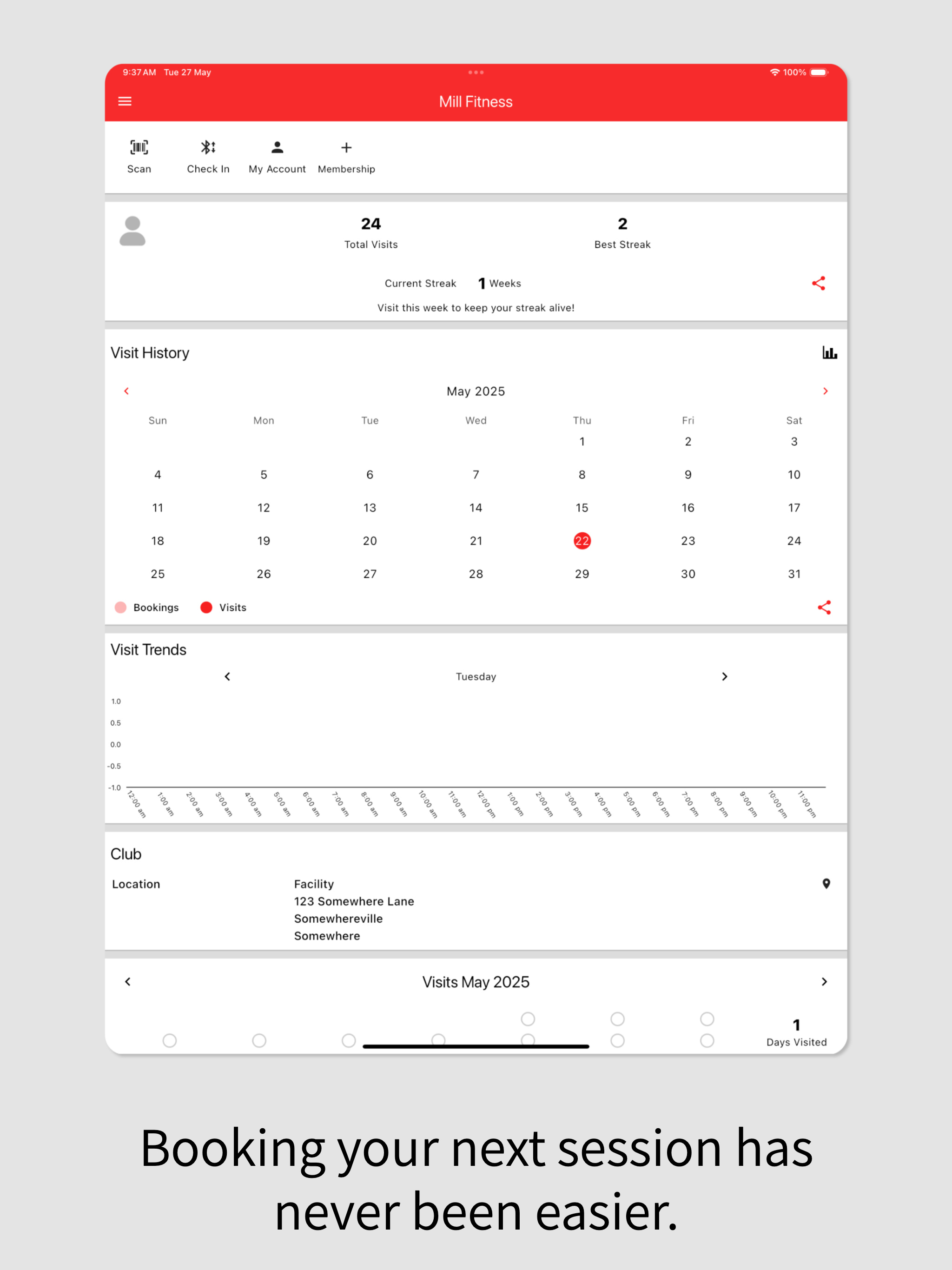 Mill Fitness screenshot 5
