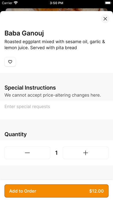 Waterfront Pizza To Go iPhone screenshot 3 - Food & Drink app