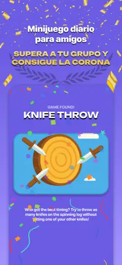 Captura de pantalla de Playus: Minijuegos Arena en iPhone 6