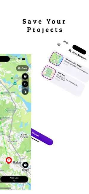 Area Measure - GPS Field Maps screenshot 3
