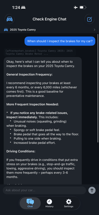 Check Engine Chat Screenshot 5 of 8