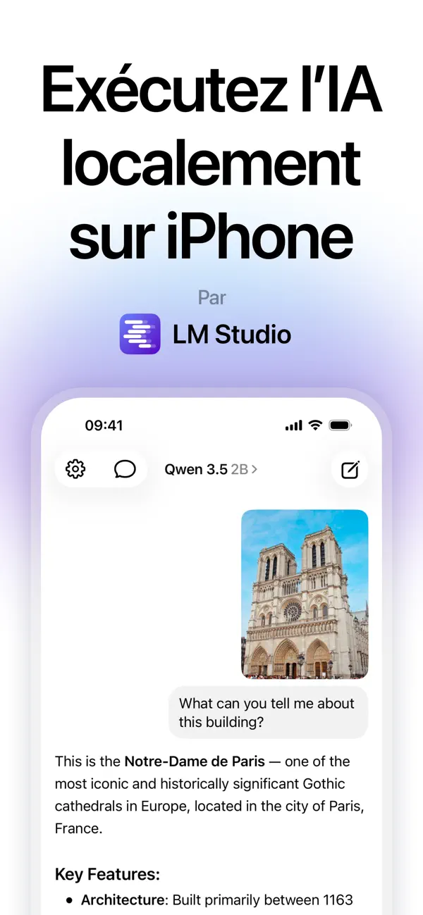 Screenshot #1 pour Locally AI par LM Studio