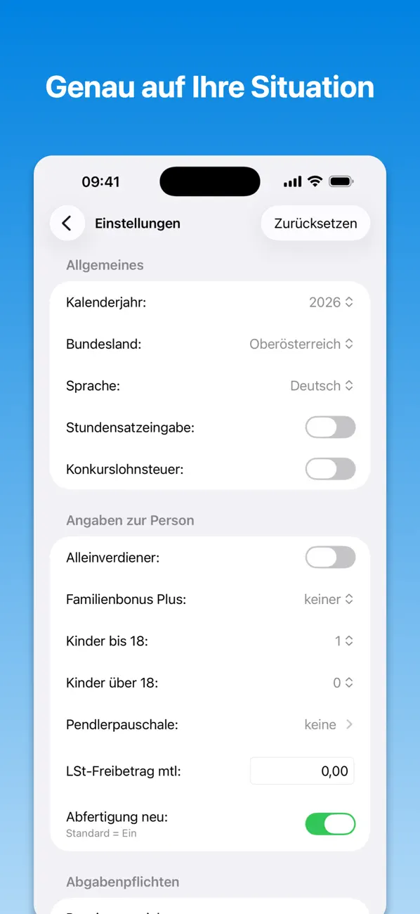 Screenshot #3 pour BruttoNetto – Gehaltsrechner
