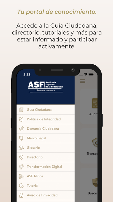 Screenshot #2 pour App Ciudadana ASF