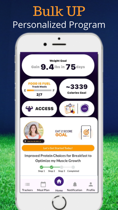 Eat 2 Win - Sports Nutrition Screenshot 1 - AppWisp.com Eat 2 Win - Sports Nutrition Screenshot 1 - AppWisp.com