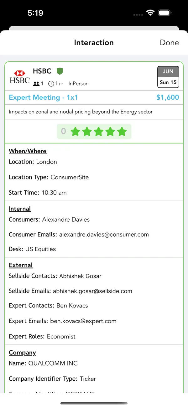 Screenshot #2 pour Commcise - Buy Side