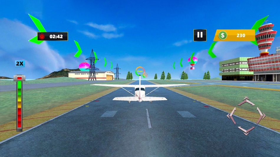 #3. Airplane Game Flight Simulator (iOS) Podle: Syed Ali Hamza Zaidi