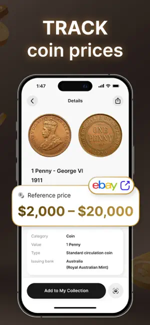 Coin Finder: Price Check iPhone screenshot 4