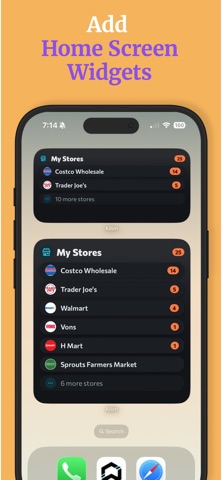 Allim - Smart Shopping List Screenshot 9 of 10
